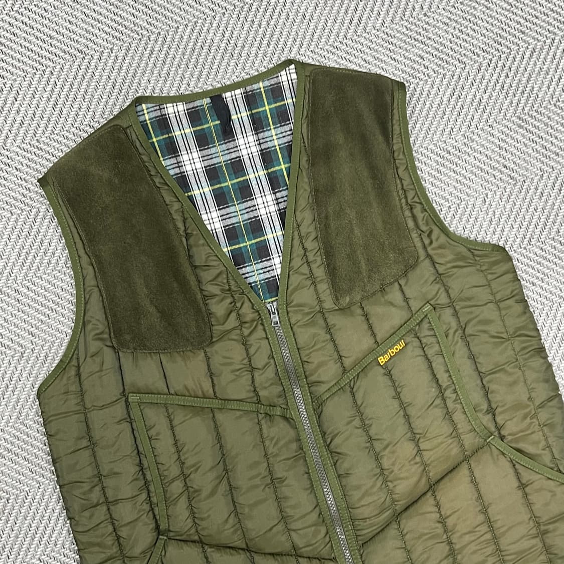 바버 라이너 퀼팅 베스트 v0729 상품이미지3