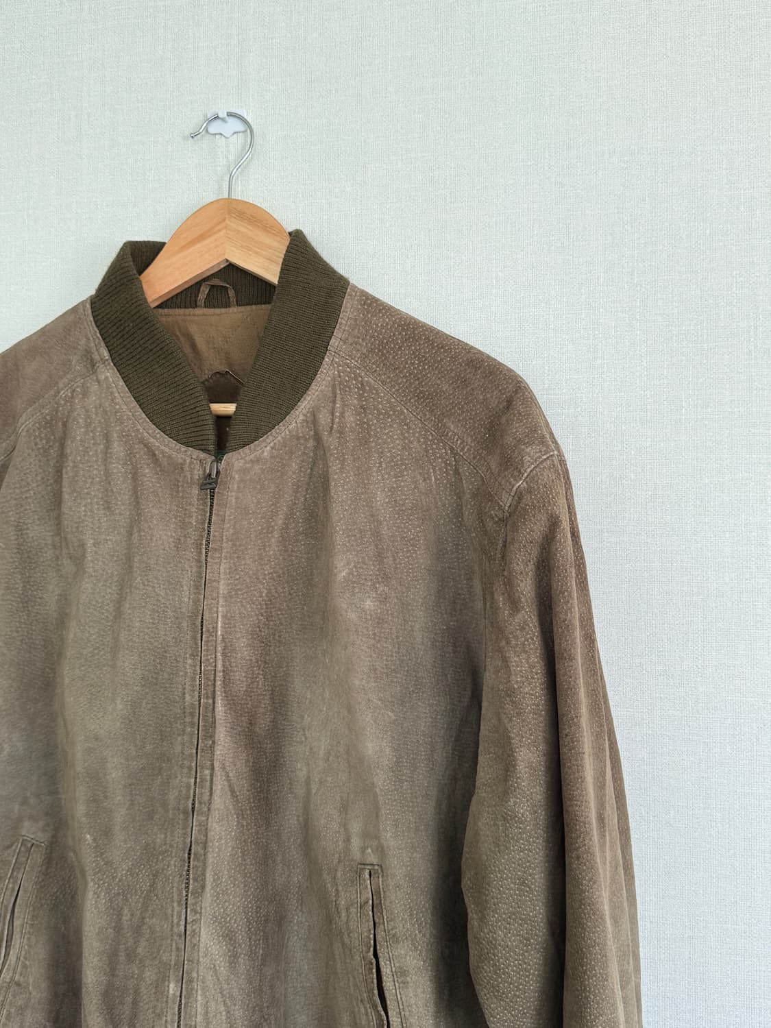 90s robinson 돈피 가죽자켓 XL 상품이미지2