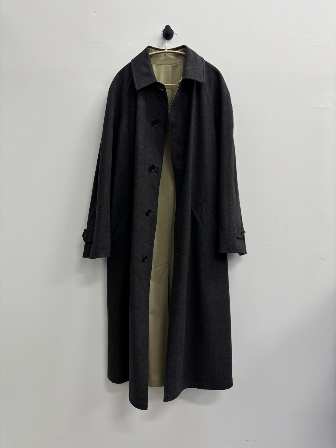 구찌 GUCCI 리버시블 울 캐시미어 롱 코트 상품이미지2