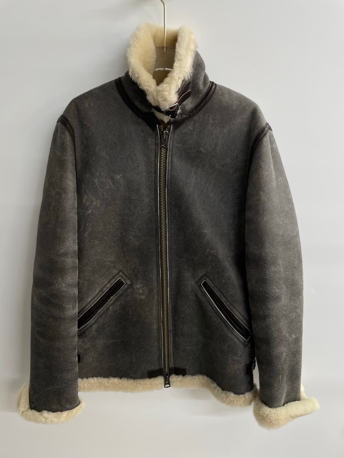 FR2×VANQUISH B-3 무스탕 자켓 L사이즈 상품이미지1