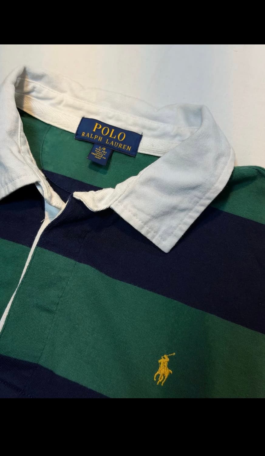 폴로 스트라이프 카라티 L 상품이미지2