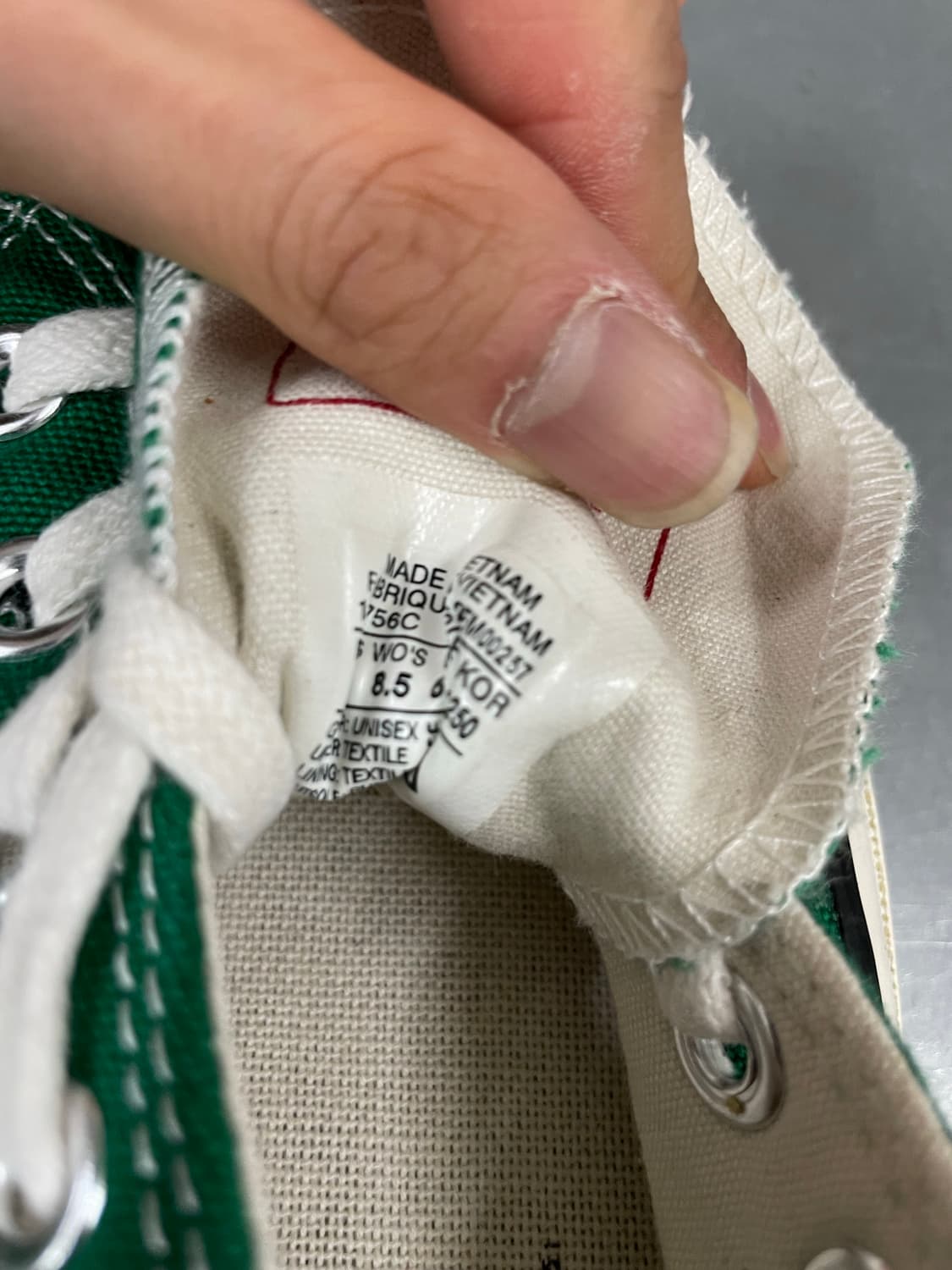 컨버스 척 테일러 그린 250 상품이미지8