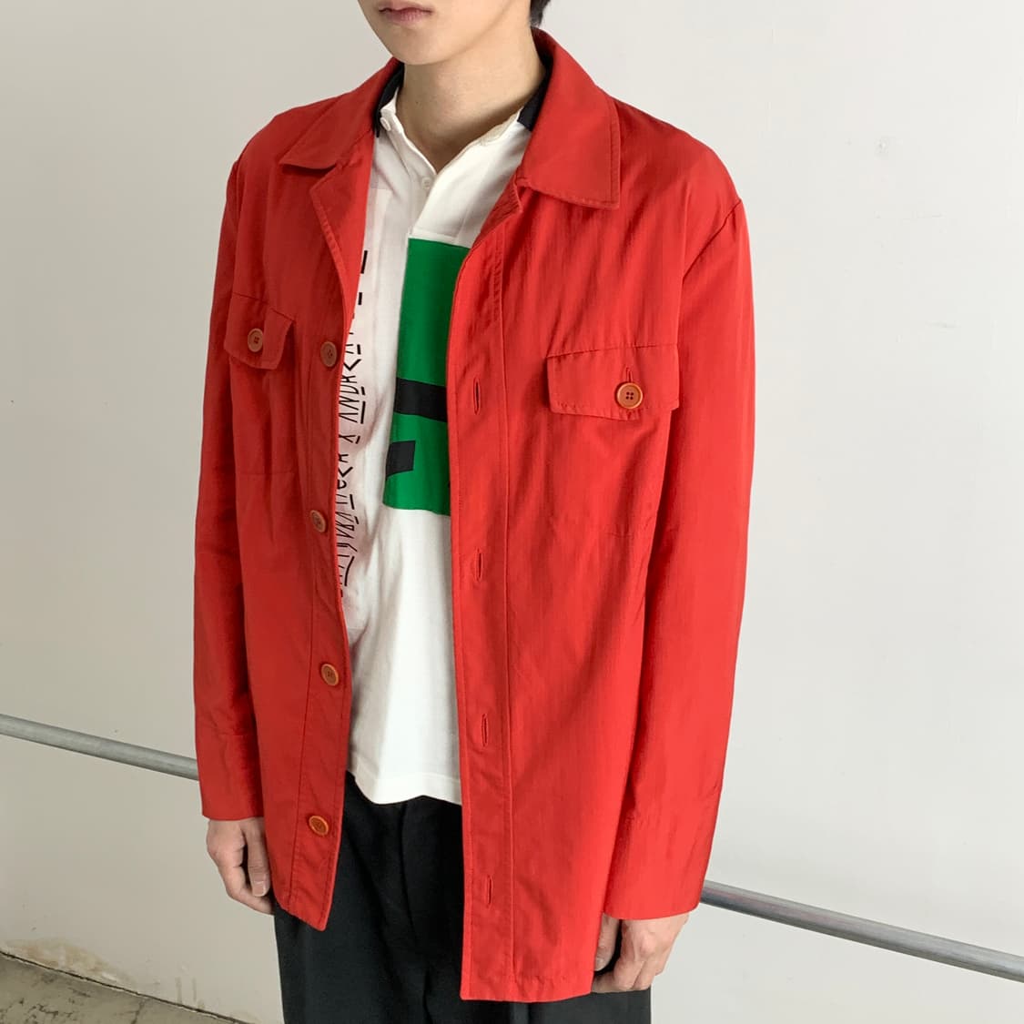 90s 헬무트랭 밀리터리 나일론 자켓 상품이미지6