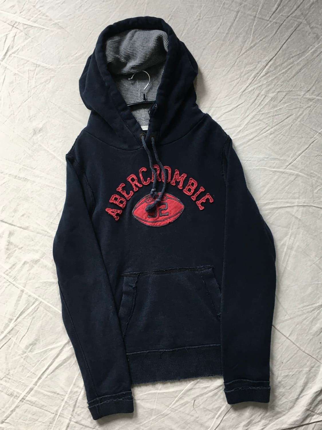 아베크롬비 자수패치 로고 후드티 상품이미지3