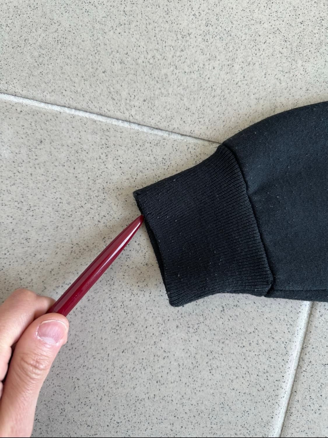 90s 빈티지 러셀 스웻셔츠 블랙 L USA 상품이미지7