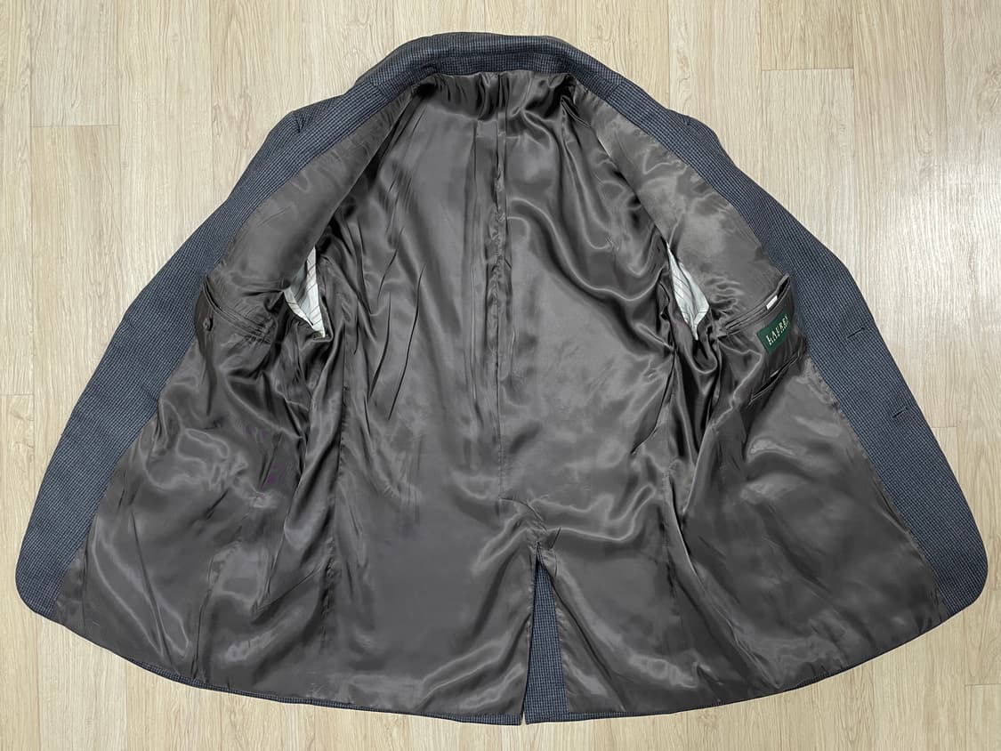 105) 폴로 랄프로렌 네이비 잔체크 블레이저(민트급)RRL&LVC 상품이미지5