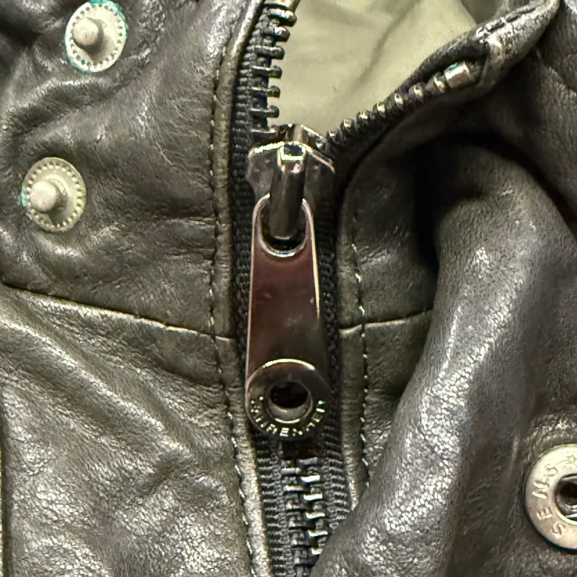 [정품/100] SIEG 지이크 파렌하이트 양가죽자켓 상품이미지5