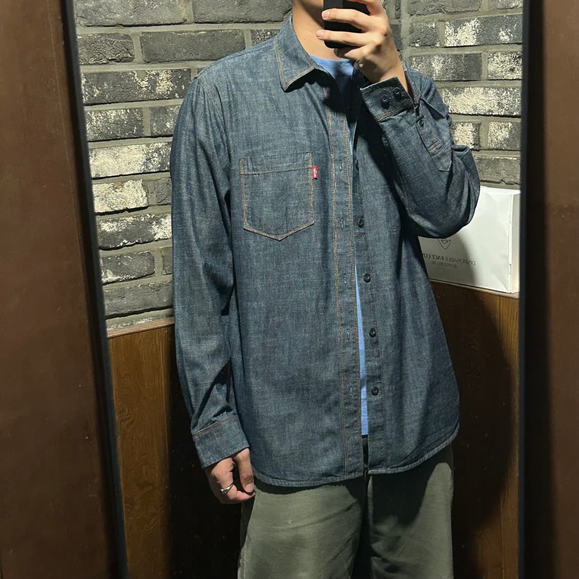 L) 리바이스 데님 웨스턴 셔츠 상품이미지9