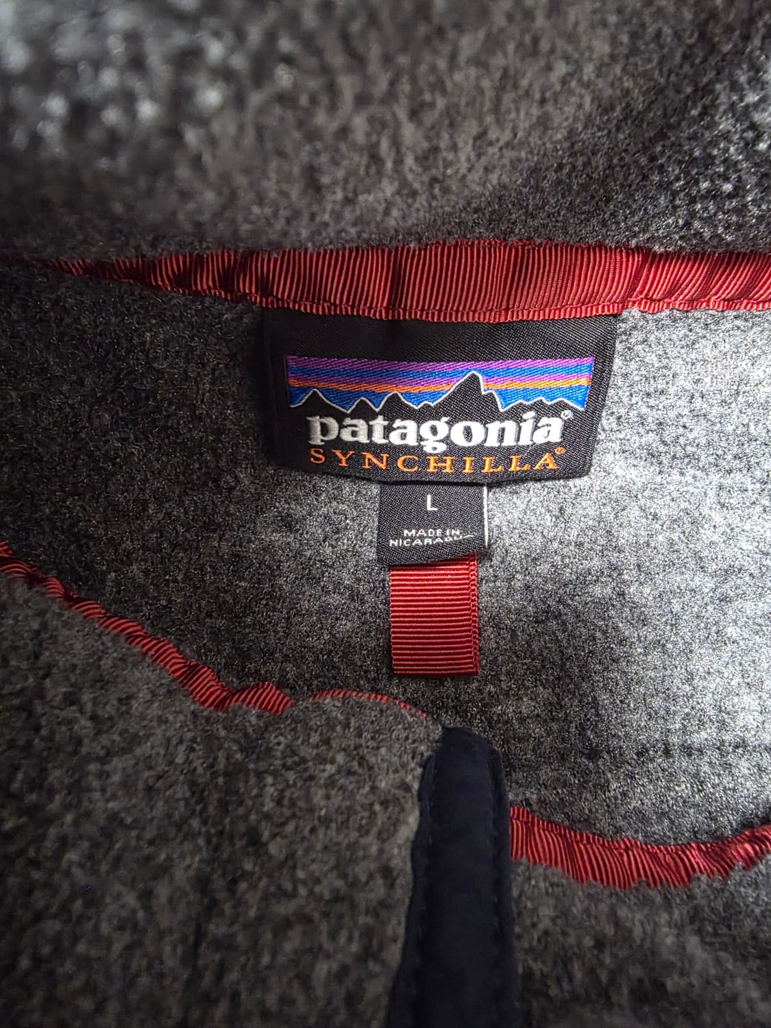 파타고니아 신칠라 라이트웨이트 니켈 블루 맨 L 상품이미지2