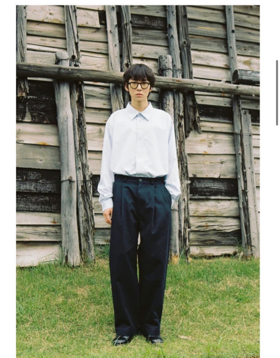 새상품)Plac two tuck 치노팬츠 L 상품이미지1