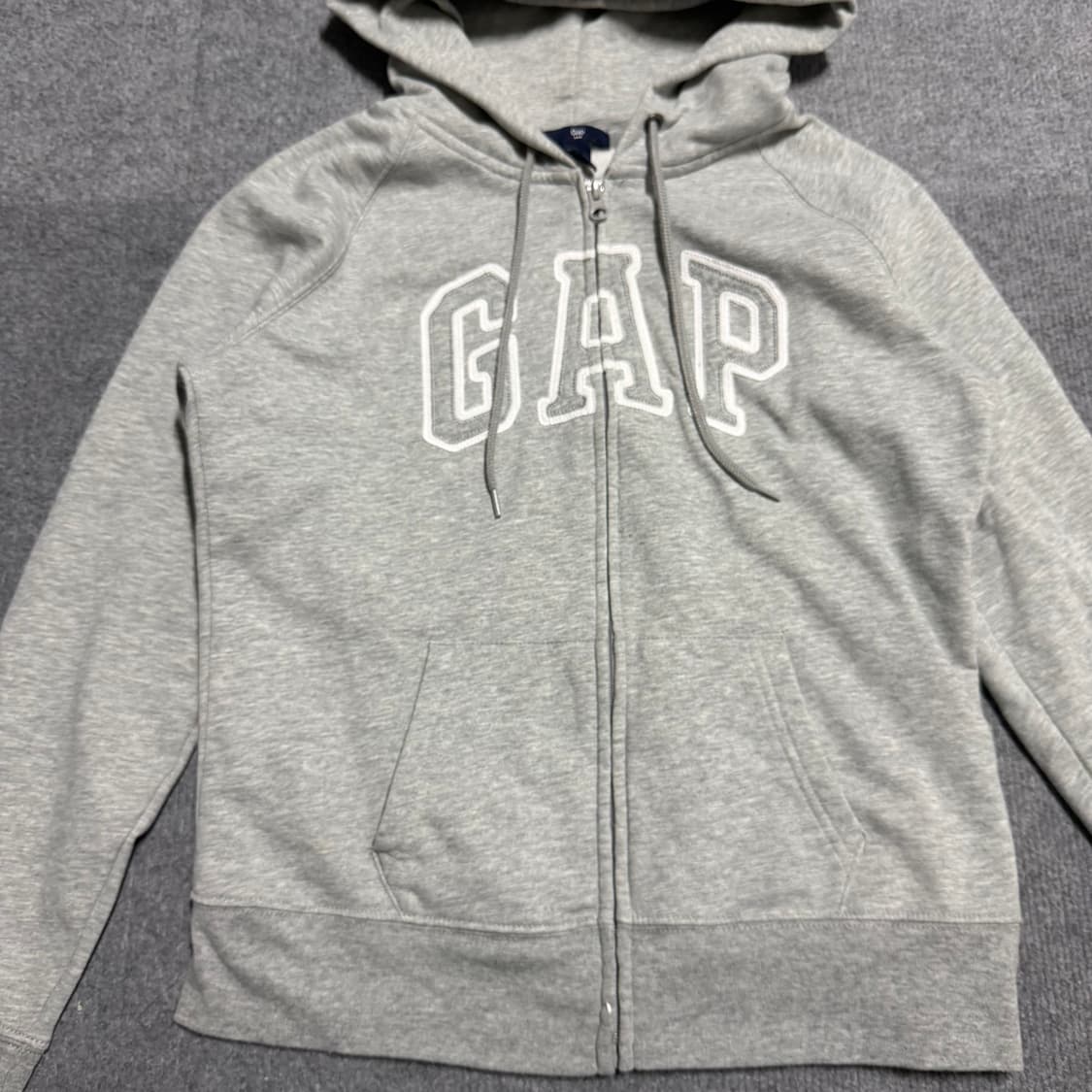 갭 그레이 후드집업 m 상품이미지2