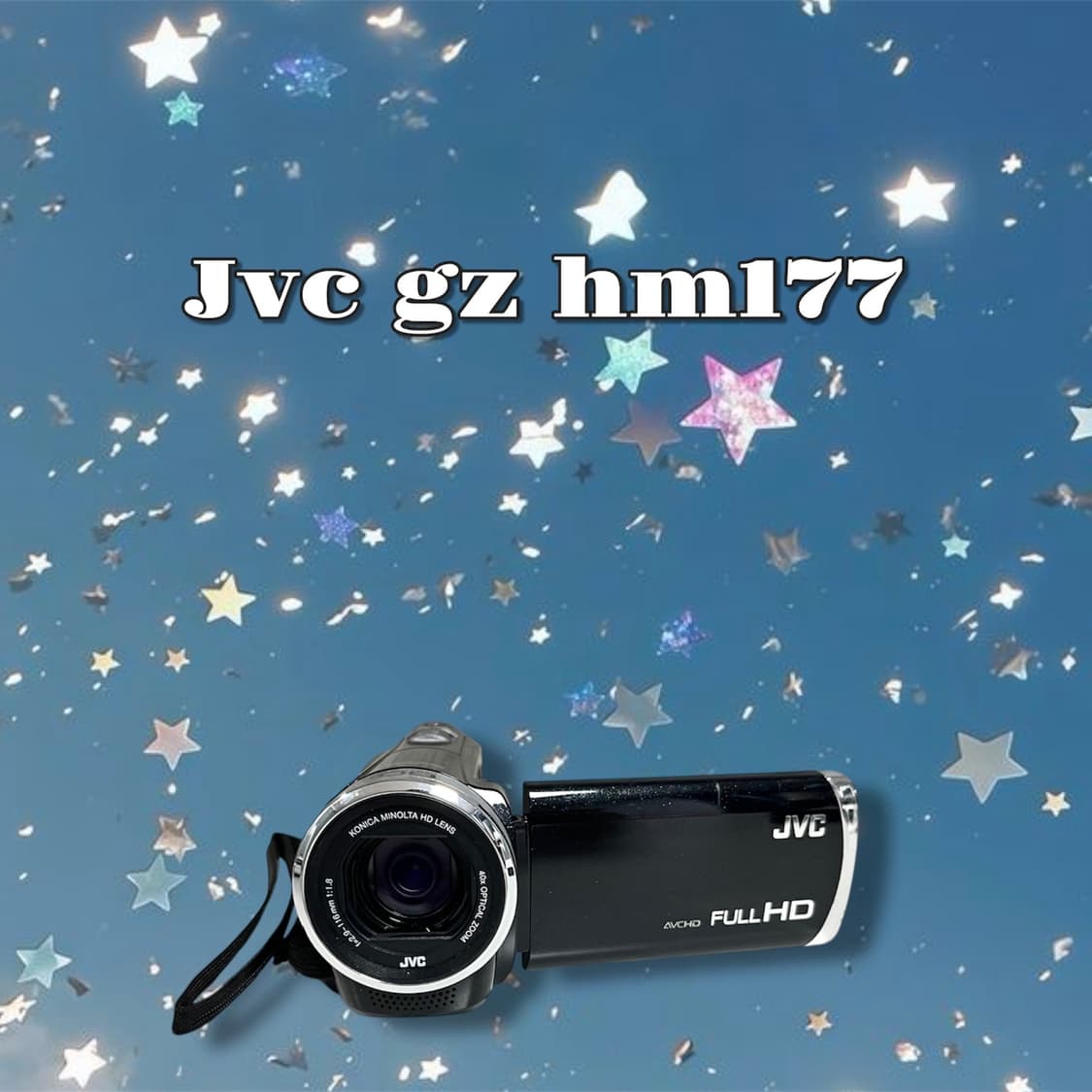 득템가// jvc gz hm177 빈티지 캠코더 블랙 상품이미지1
