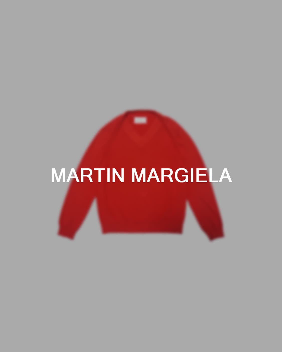 메종 마틴 마르지엘라 v넥 니트 상품이미지1