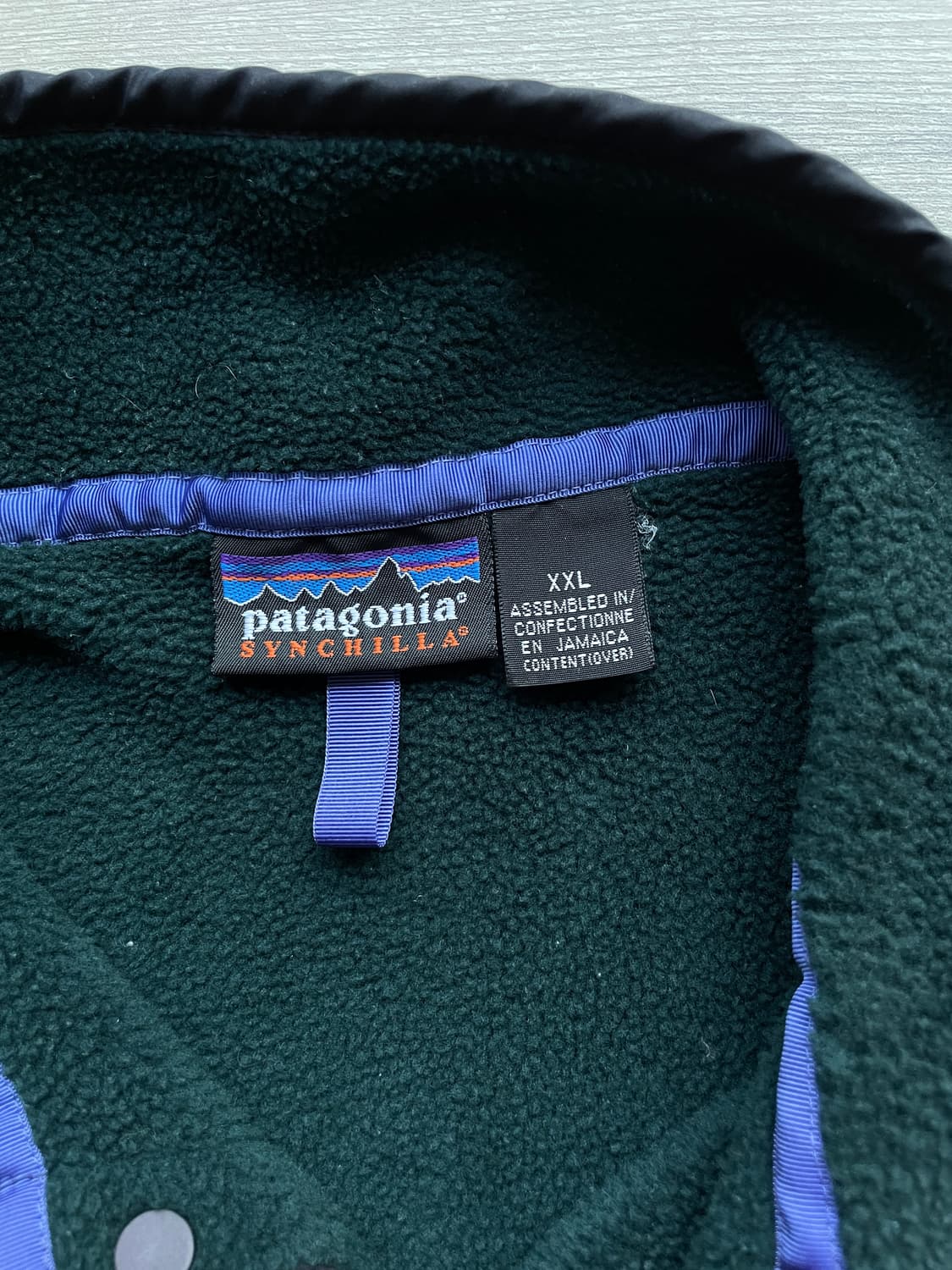 90s 파타고니아 신칠라 그린 퍼플 블랙 patagonia 상품이미지3