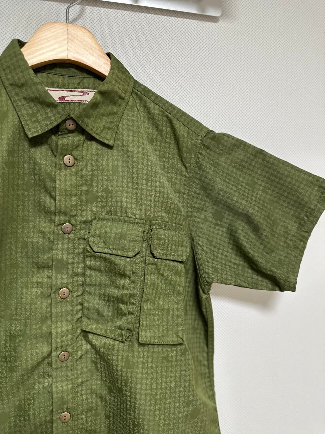 Japanese Vintage 나일론 워크 셔츠 상품이미지3