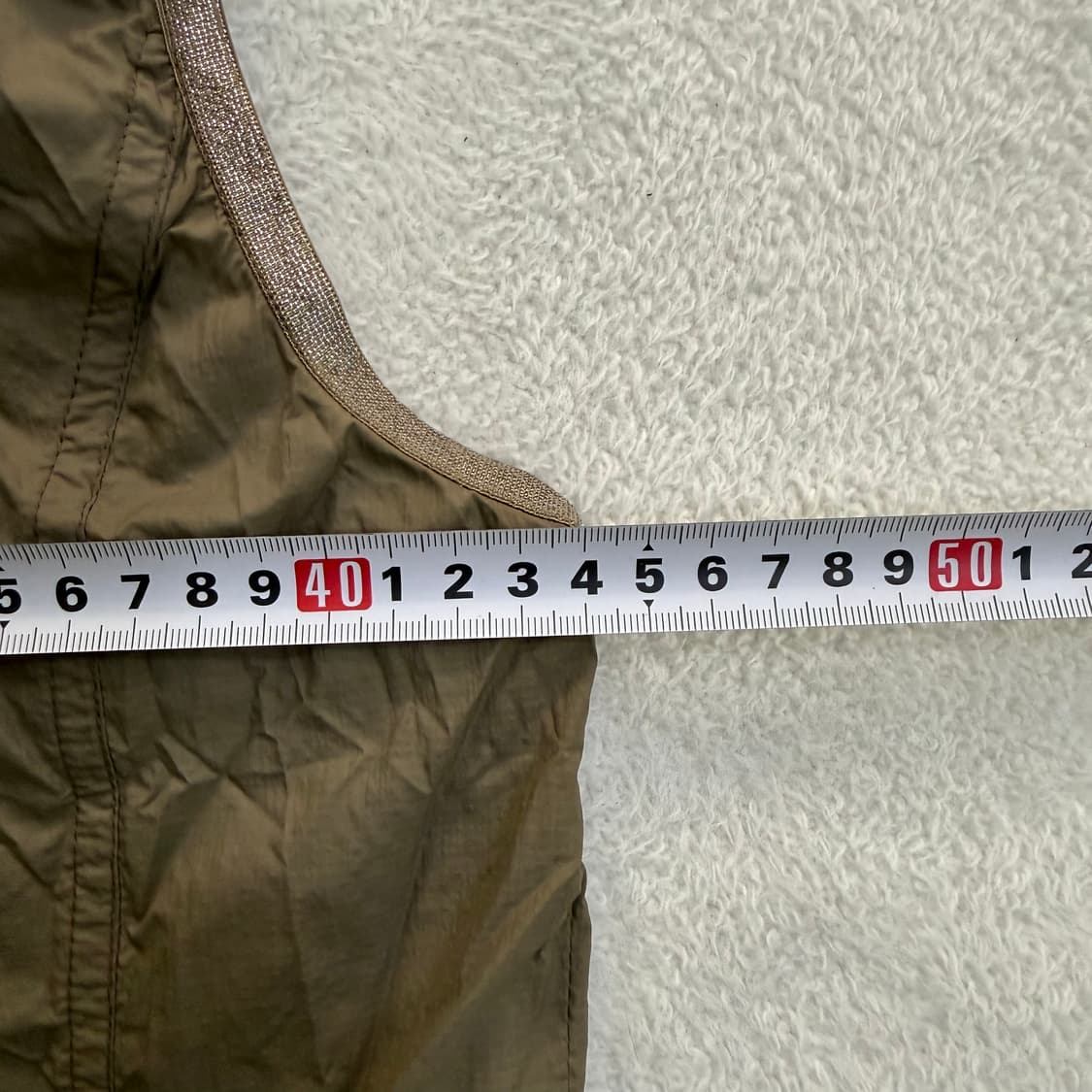 실측확인 루이까스텔 바람막이 조끼 0511T 상품이미지5