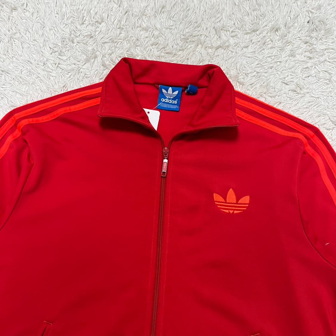 Adidas red vintage Firebird jersey 상품이미지5