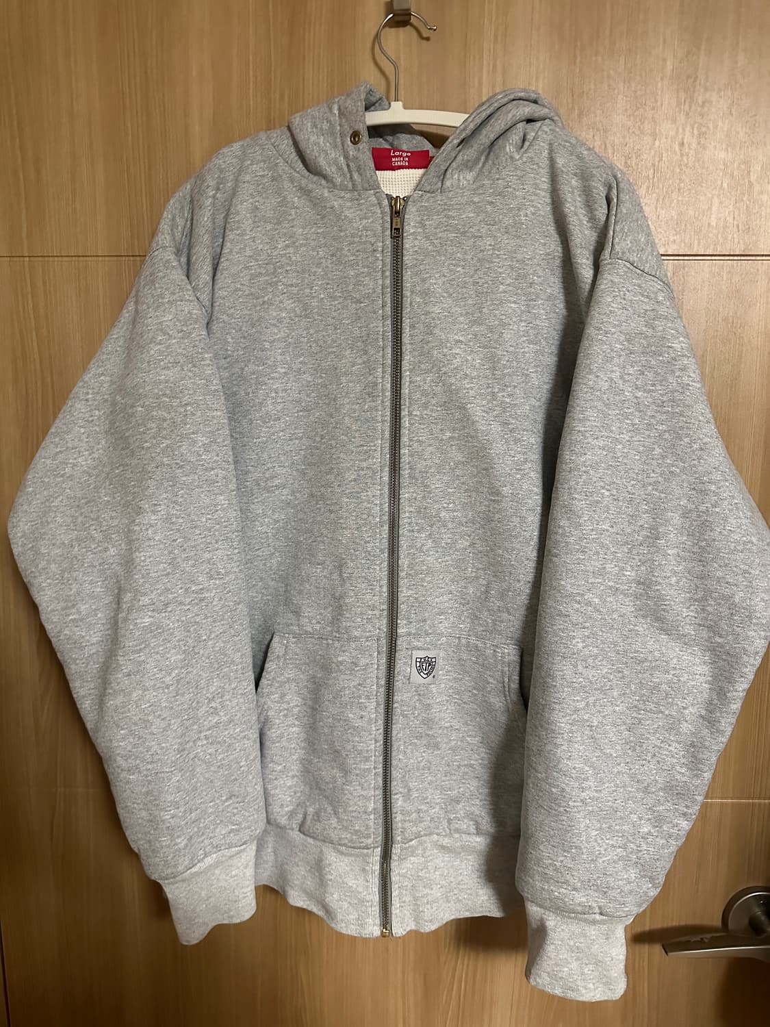 [L] 05 슈프림 fuck the polce 패치 후드 집업 상품이미지1