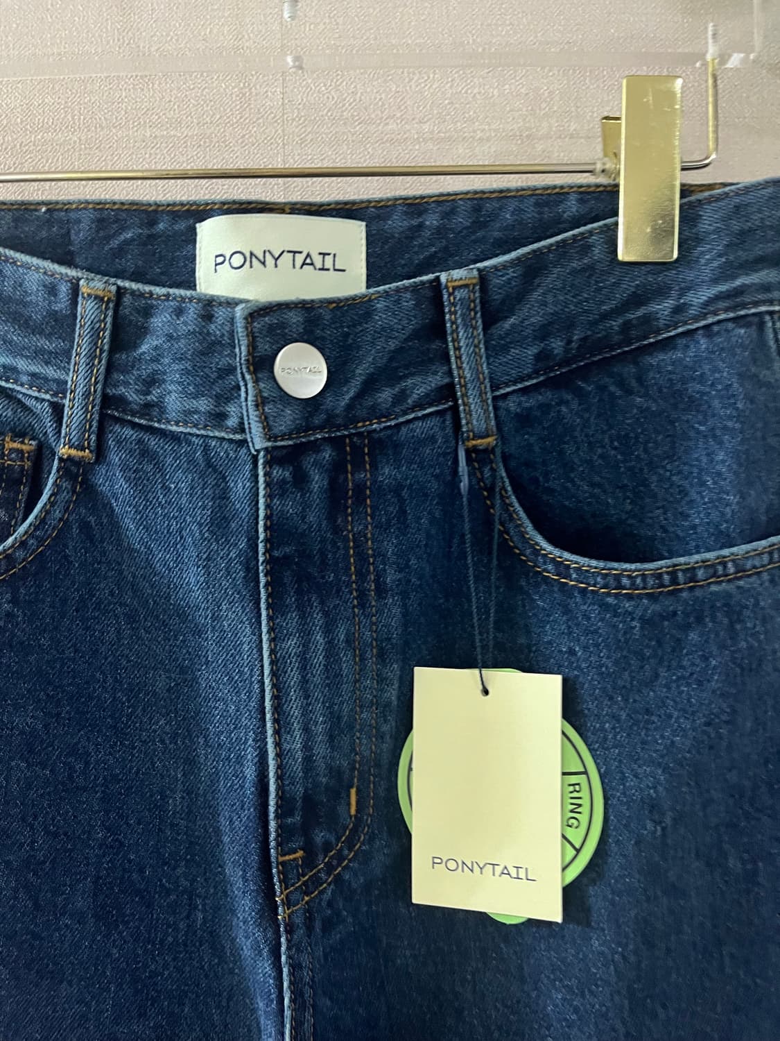 포니테일 PONYTAIL  뉴벨라 루즈핏진(XS) 상품이미지7