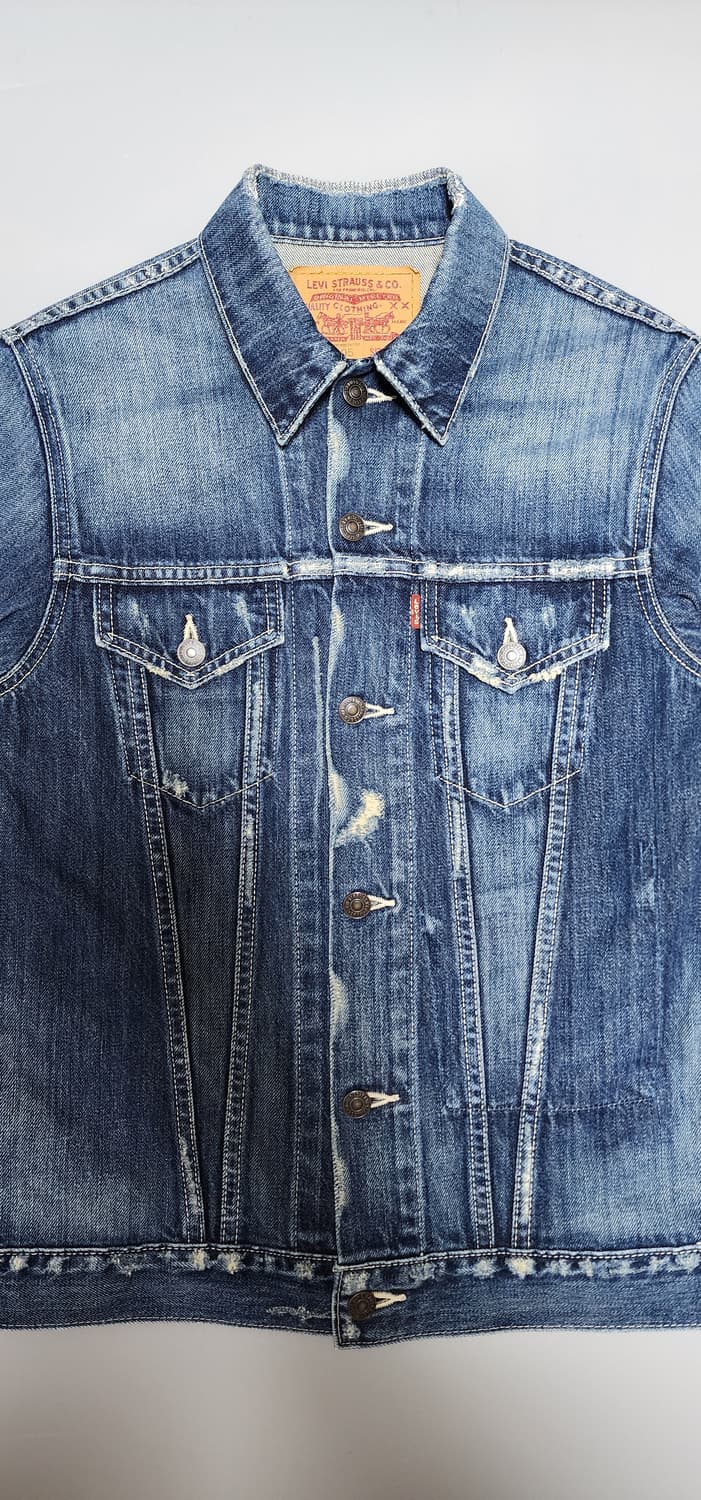 리바이스 70505 트러커자켓 (M) levis 데님자켓 #기무라타쿠야 상품이미지2