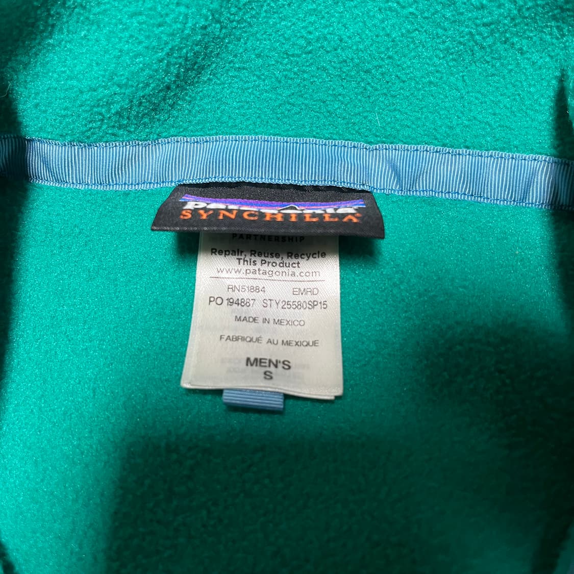 파타고니아 신칠라 에메랄드 그린 상품이미지4
