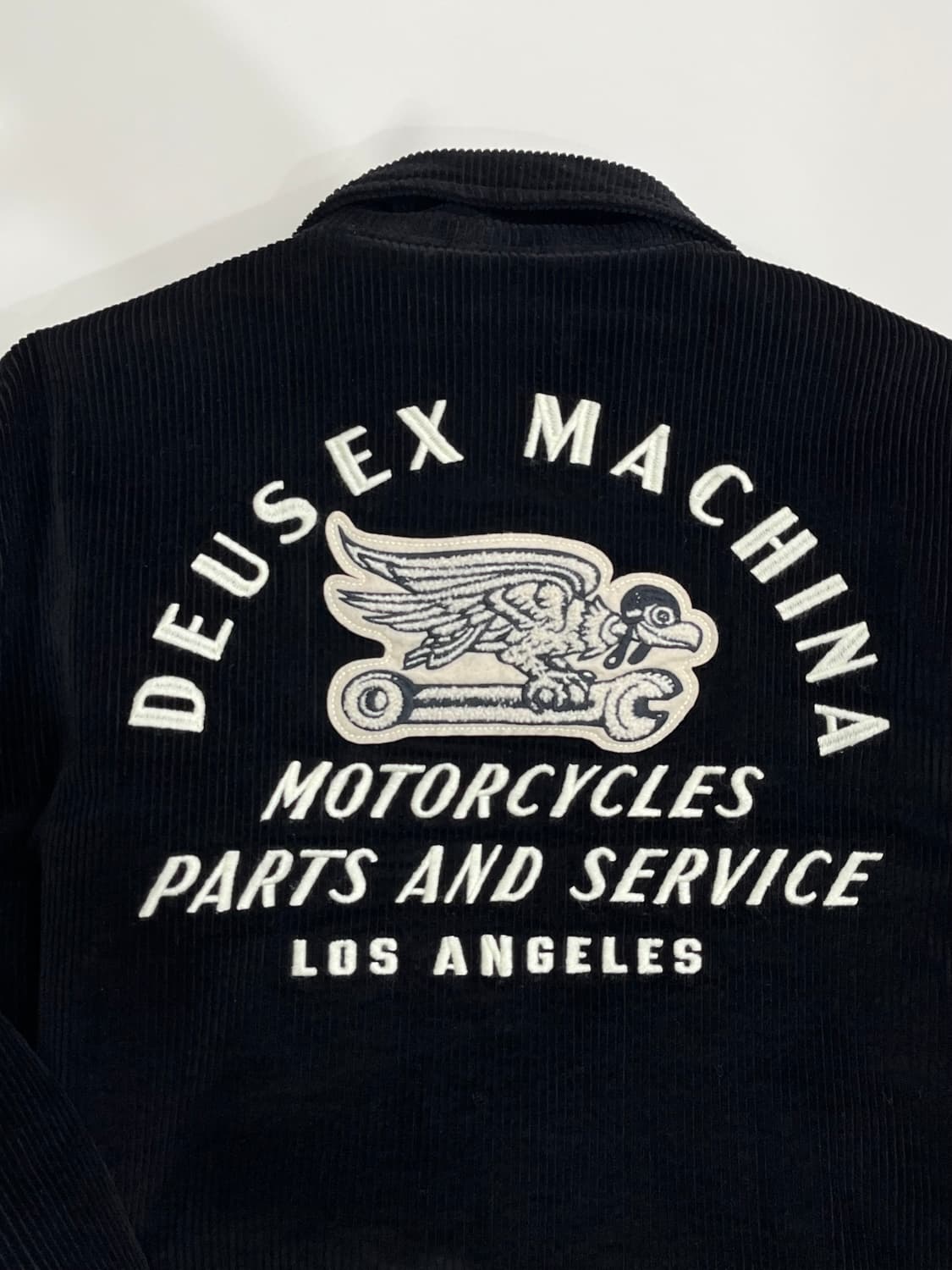 데우스 엑스 마키나 코듀로이 레논 봄버 블랙 L 상품이미지1