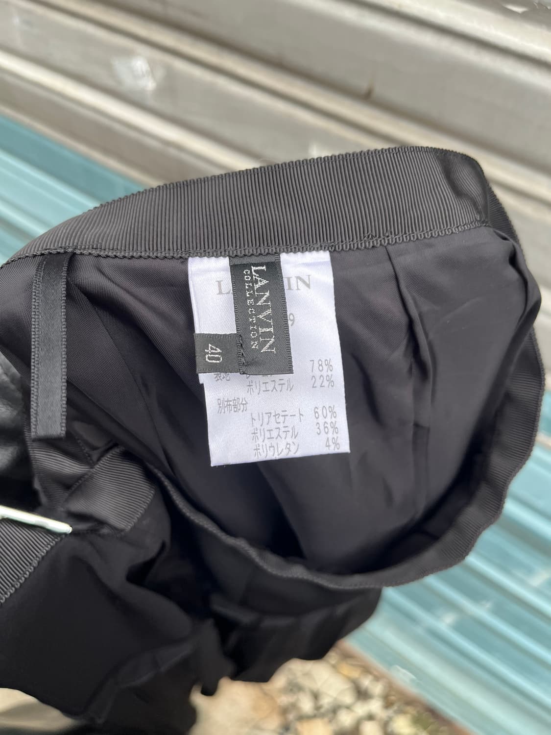 Lanvin 플리츠 미디스커트 상품이미지9