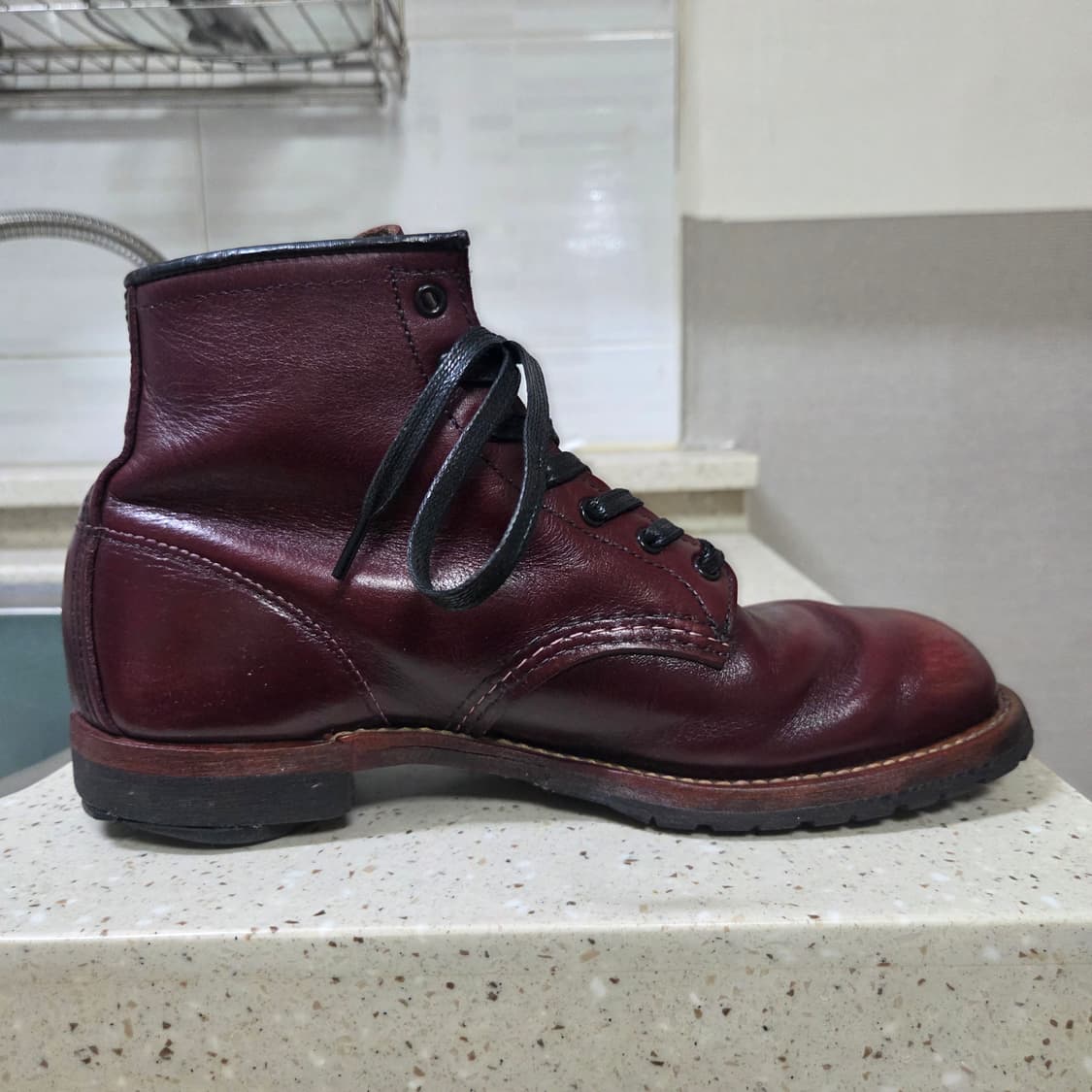 레드윙 9411 벡맨 블랙체리 페더스톤 7.5D 상품이미지3