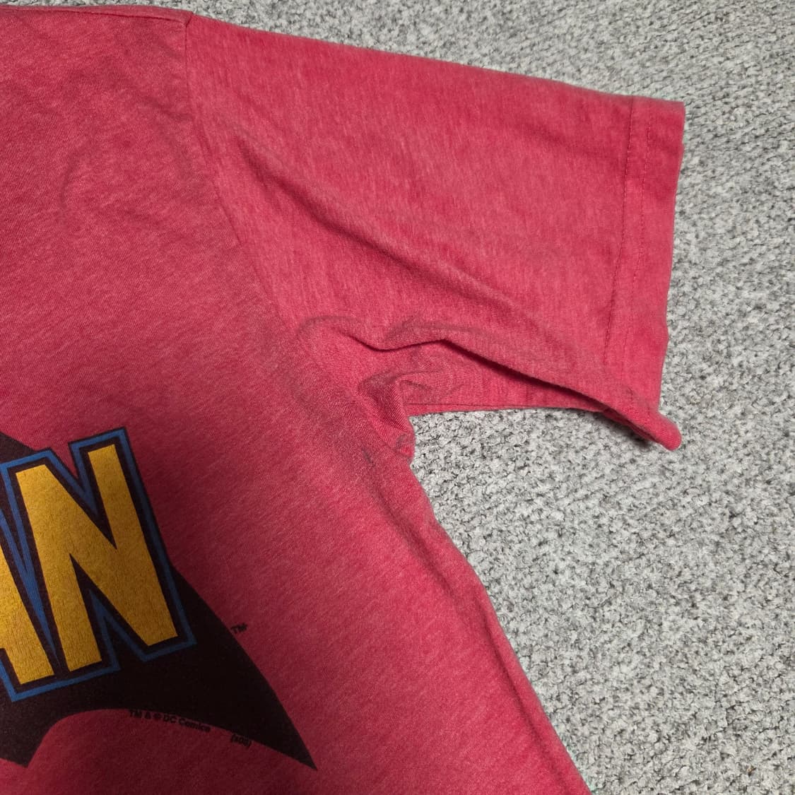 Made in USA Batman 반팔티셔츠 M-L(95-100) 상품이미지3