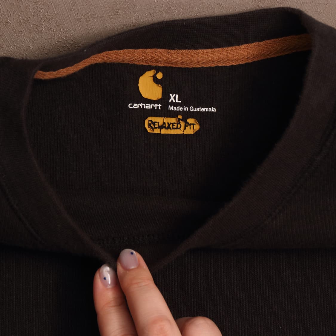 칼하트 로고 스웻셔츠  A1330 상품이미지3