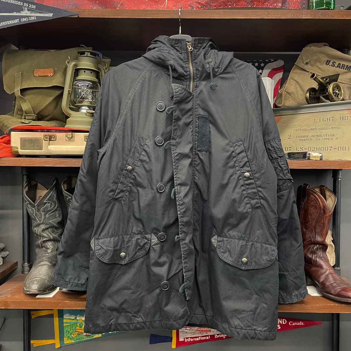 알파 인더스트리 N3B 필드 밀리터리 코트 야상 자켓 상품이미지1