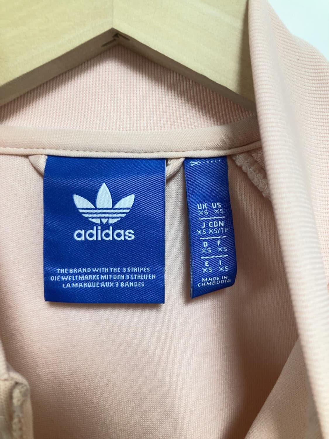 아디다스 연 분홍 핑크 블랙 져지 딸기우유 자켓 빈티지 집업 트랙탑 상품이미지3