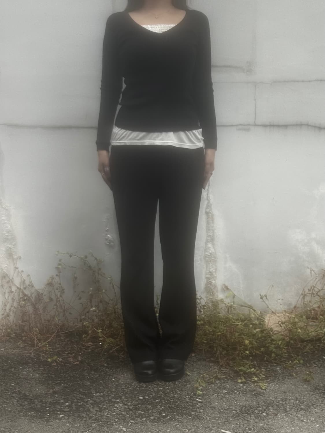 블랙 글리터 슬리브 상품이미지2