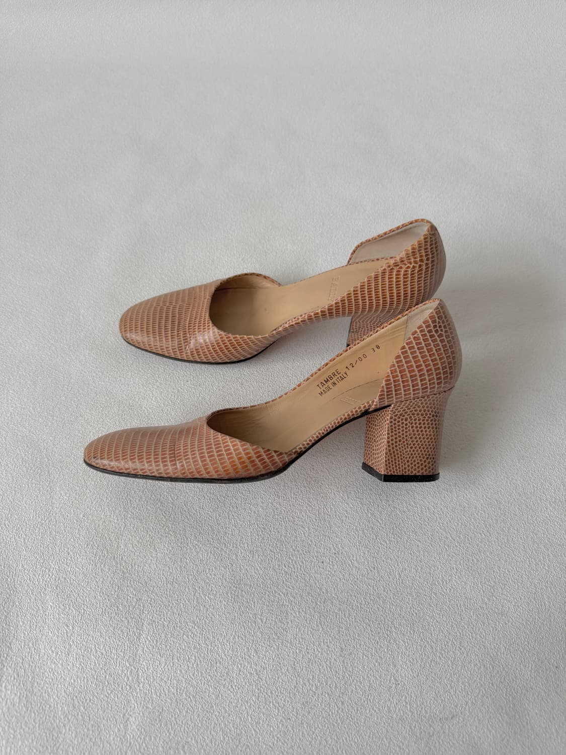 [EU38]발리(BALLY) 리자드 프렌치힐(ITALY) 상품이미지1