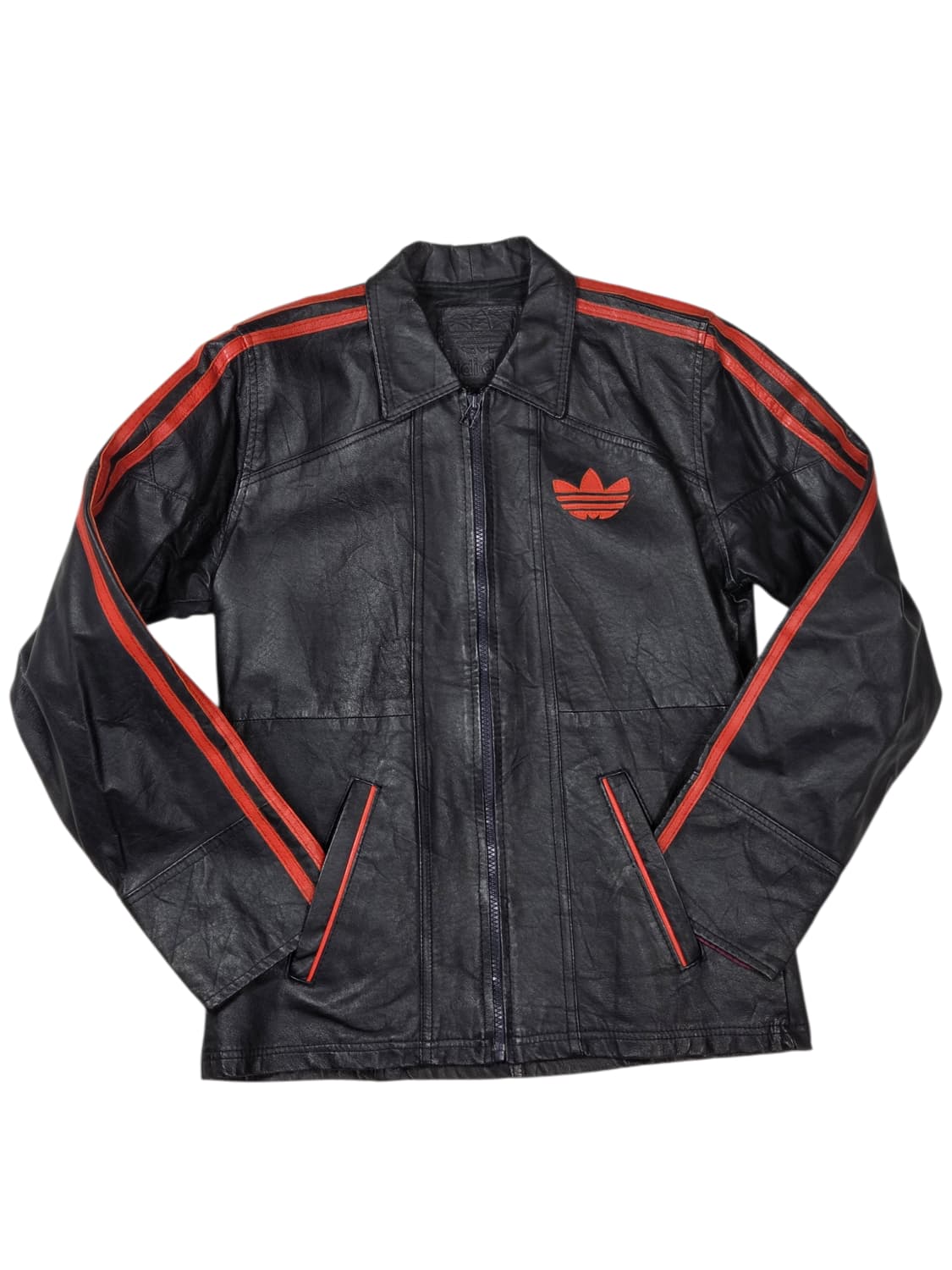 아디다스 가죽 파이어버드 트랙탑 자켓 S 상품이미지2