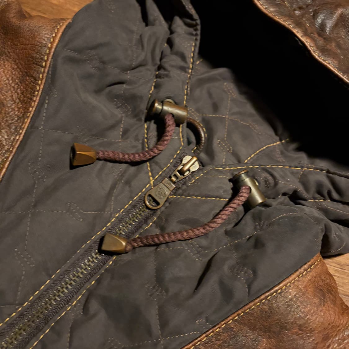 WILD CATS BACKPACK LEATHER JACKET 상품이미지7