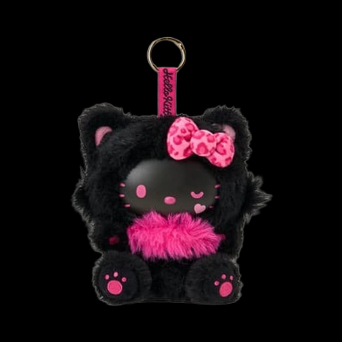 산리오 헬로 키티 파인 페이스 캣 블랙 상품이미지1