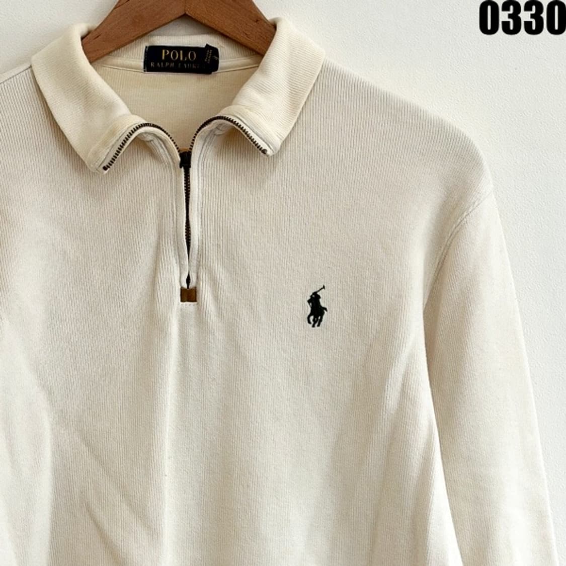 폴로 랄프로렌 하프집업 코튼 니트 S 0330 상품이미지2