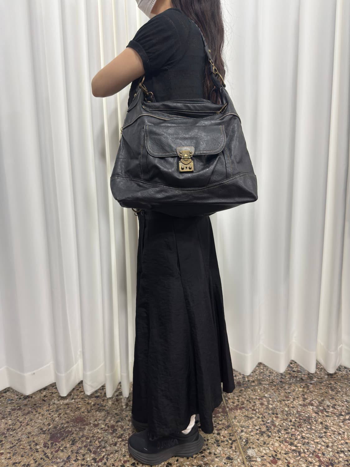 leather design shoulderbag 상품이미지7