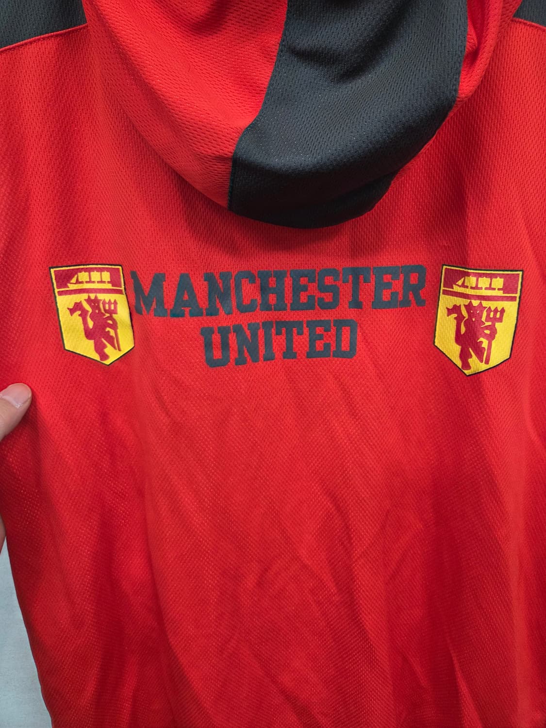 맨체스터 유나이티드 오피셜 기능성 후드조끼 베스트 m 상품이미지3