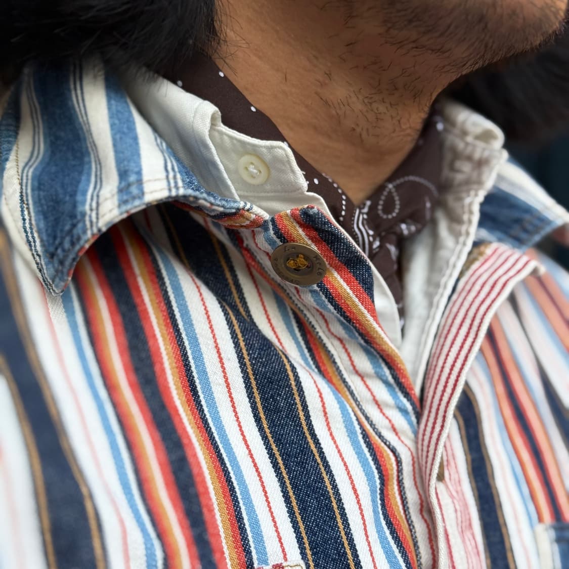 센터필드 풀오버 셔츠 XL 상품이미지9