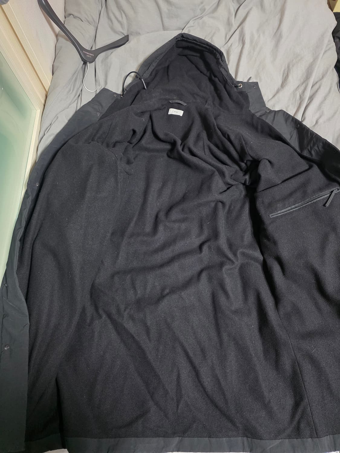 Aton asako 나일론 코트 상품이미지3