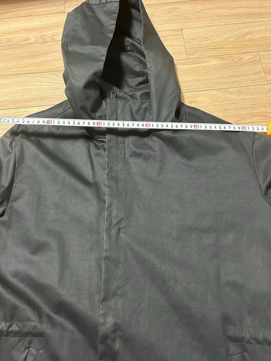 System 후드 레인코트 made in italy 상품이미지6