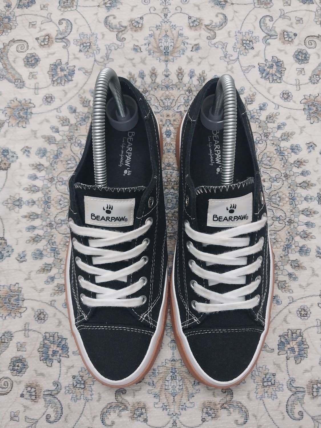 베어파우 블랙 캔버스 스니커즈 250mm 상품이미지2