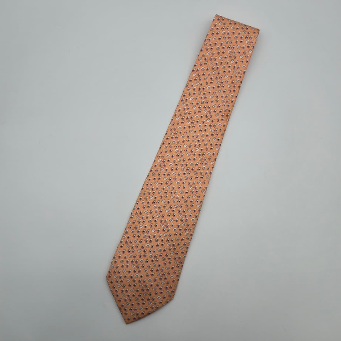 페라가모 실크 넥타이 [BCF10803_0017-05] 상품이미지4