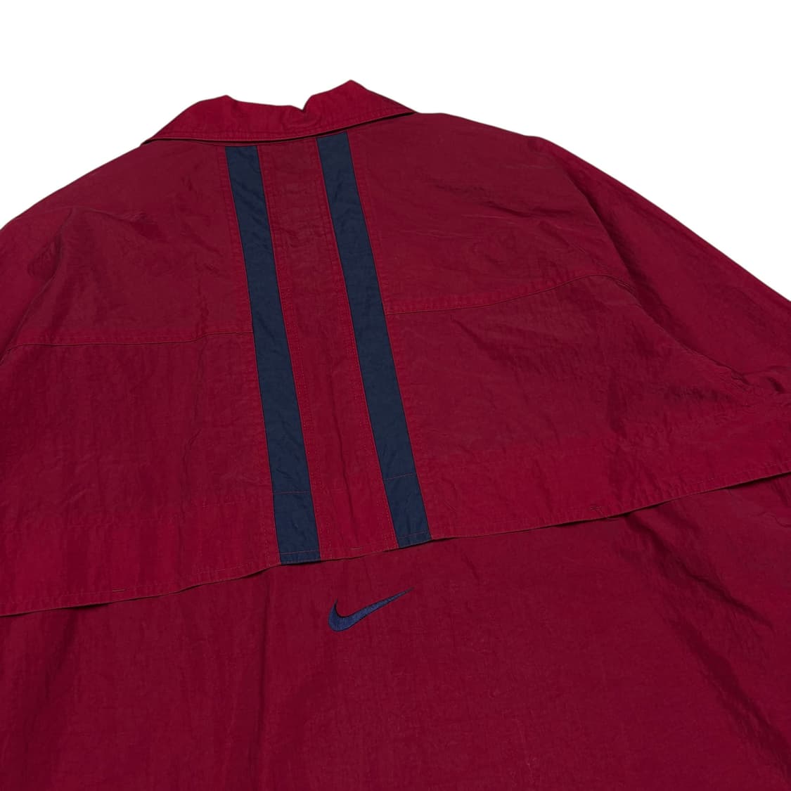 나이키00‘s 재팬라인 버건디 하프집 바람막이 상품이미지4