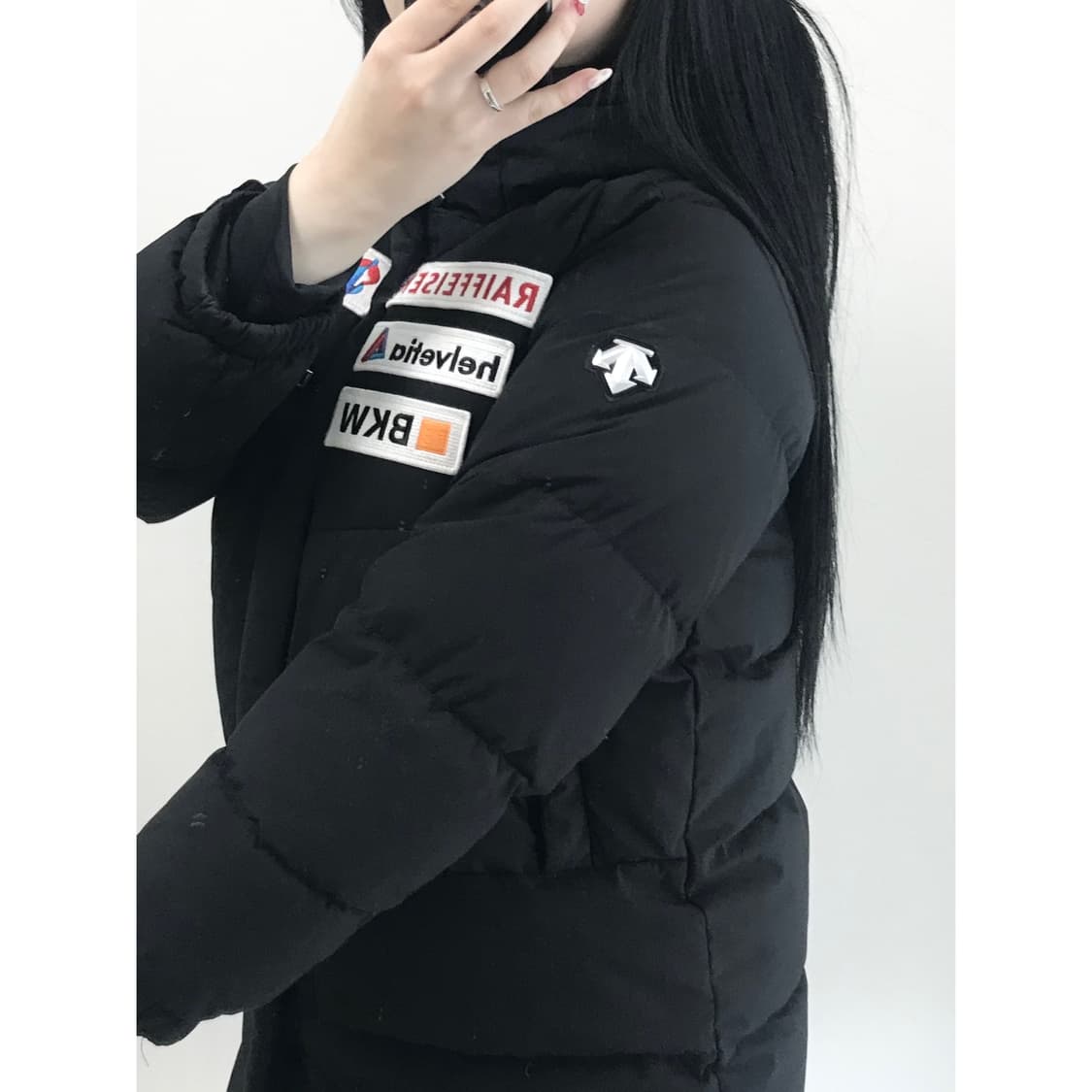 데상트 아우디 롱패딩 140 상품이미지2