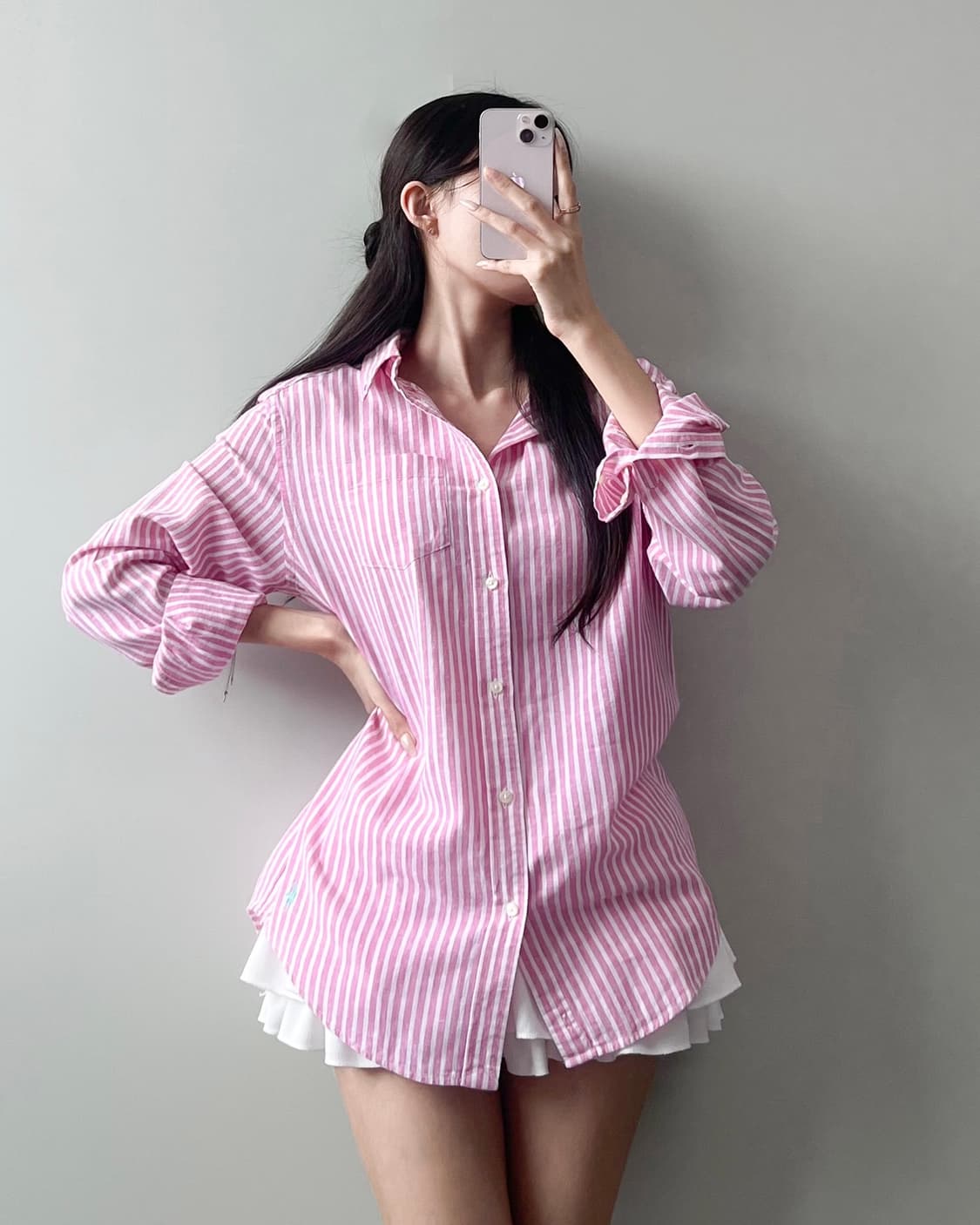 폴로 린넨 셔츠  상품이미지2
