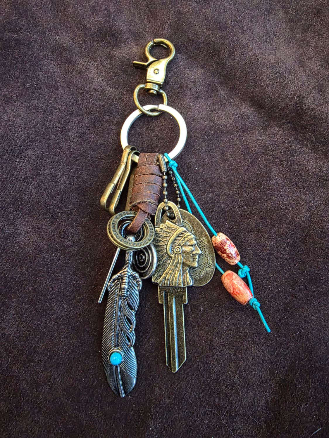 3cross leather navajo keyring 상품이미지3