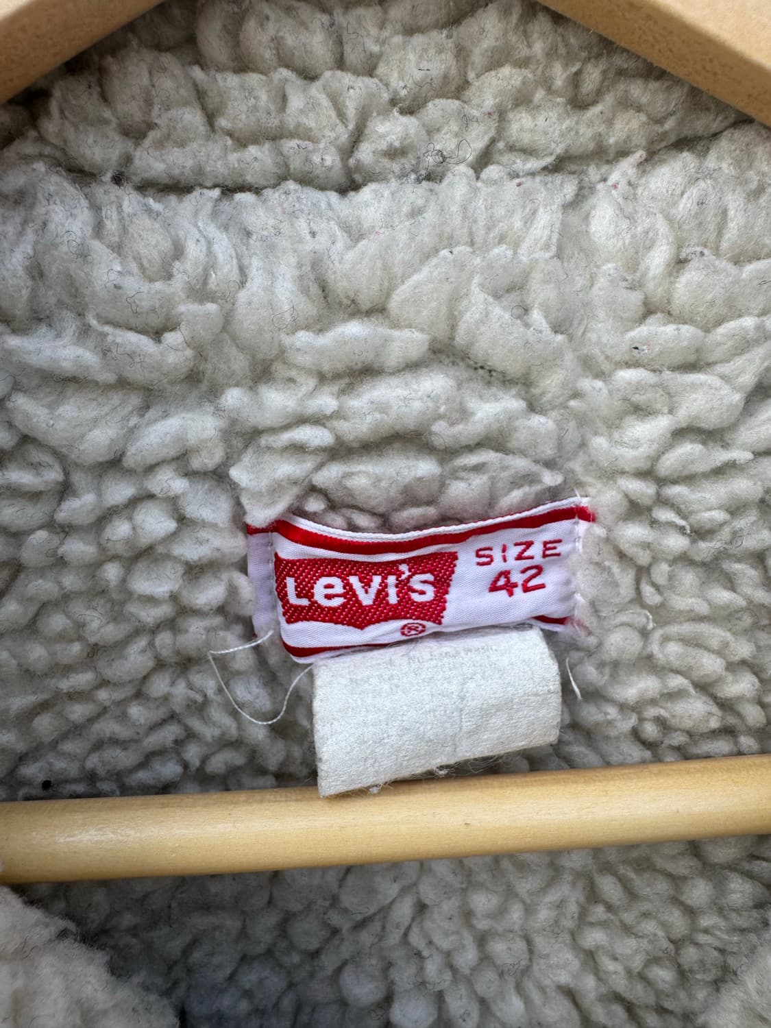 80s 리바이스 빈티지 쉐르파 안감 데님 트러커 자켓 웨스턴 상품이미지7